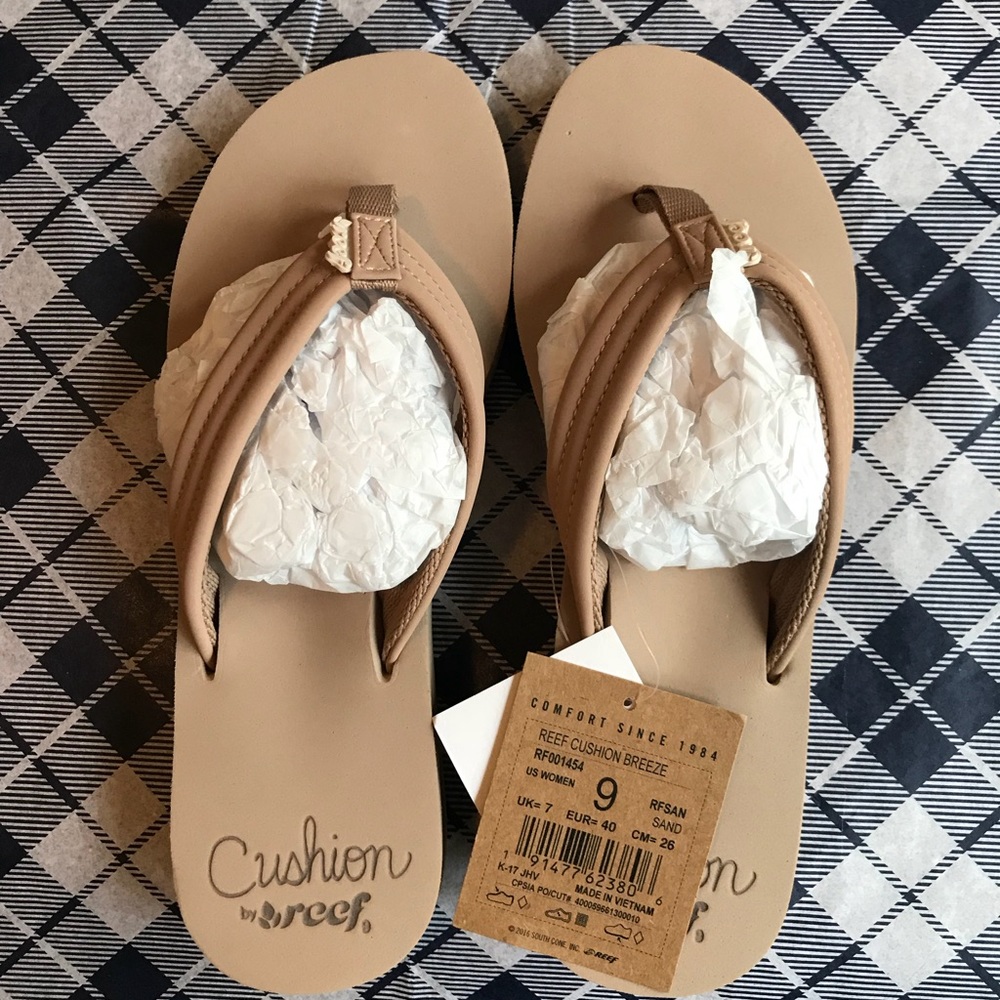 Brand new Reef flip flops